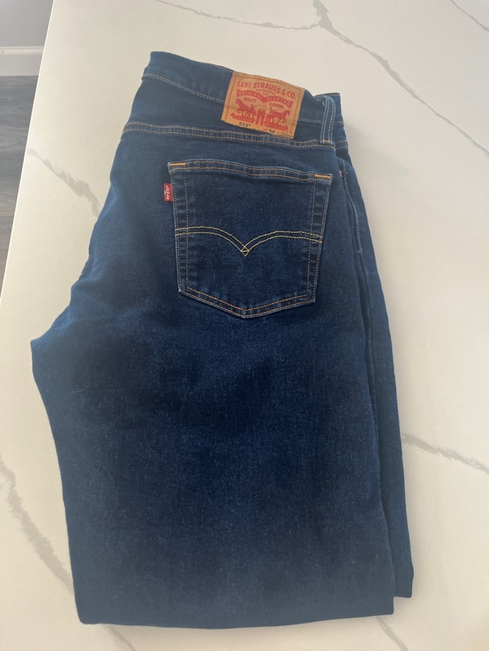 Levi's Indigo Straight-Leg Jeans